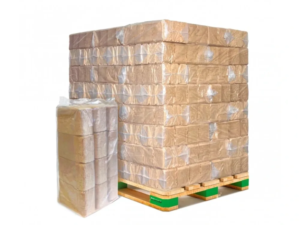 Dřevěné brikety RUF z dubu – paleta 960 kg
