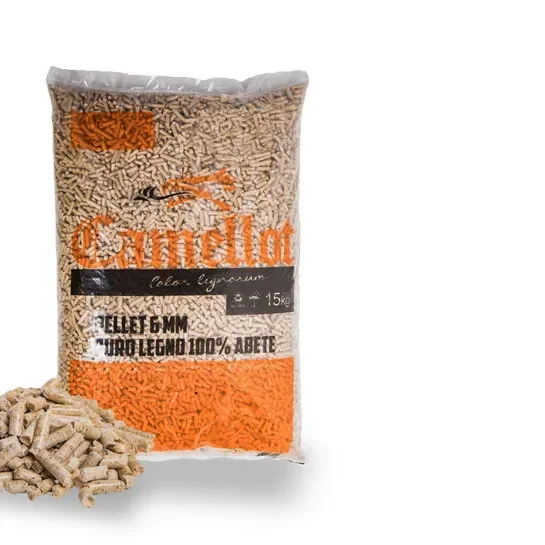 Dřevěné pelety Camellot ENplus A1 – pytel 15 kg