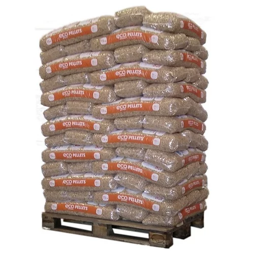 Dřevěné pelety WOODSTOCK DIN Plus – paleta 1 170 kg